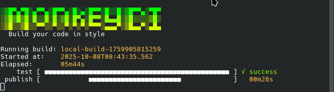 screenshot cli-build-run