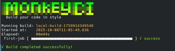 screenshot 1 first build